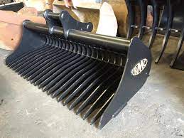 Land Clearance Rake Bucket Any Model 1 22 Ton The Bucket Manufacturing Company