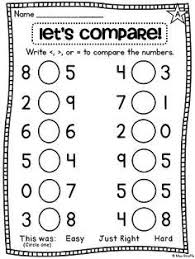 Greater Than And Less Than Worksheets That Are Differentiated To Teach All Of Your Kids First Grade Math Worksheets 1st Grade Math Worksheets First Grade Math