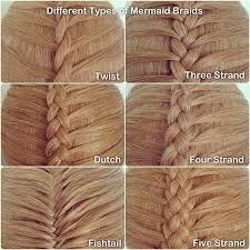 The main difference is that. Different Types Of Mermaid Braids For Those Who Don T Know The Difference A Mermaid Braid Has A Different Secti Mermaid Braid Pinterest Hair Different Braids