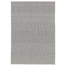 Is is a point of sale with a showroom where you can: Tiphede Teppich Flach Gewebt Grau Weiss 155x220 Cm Ikea Schweiz
