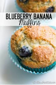 Blueberry Banana Muffins Recipe Recipe Banana Blueberry Muffins Banana Muffin Recipe Banana Muffins