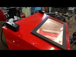 We are blasting about 4x faster on average, and the quality of finish has. Pt 8 Hf Blast Cabinet Lighting Upgrade Kit Harbor Freight Youtube Cabinet Lighting Sandblasting Cabinet Garage Workshop Layout