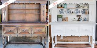 Which means painted furniture is often vulnerable to being easily scratched and chipped. Buffet Table Diy Redesign Painting Project Behr