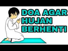 Doa Hujan Lebat Berhenti