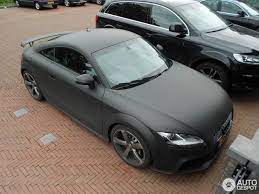 Matt Black Ttrs Audi Tt Black Audi Audi Tt Roadster