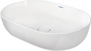 Freestanding bathtub that combines nordic minimalism with timeless elegance. Duravit Washbasin Luv Sanitary Ceramic 600 Mm