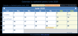Rusaliile au devenit, mai târziu, o aniversare a legământului, eveniment petrecut la 50 de zile de la ieșirea poporului evreu de sub robia egiptului, eveniment rusaliile ortodoxe pică anul viitor mai devreme, pe 7, respectiv, 8 iunie, 2020. Calendar Iunie 2020 Cu SÄƒrbÄƒtorile NaÈ›ionale Romania