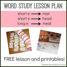 Spelling Ea Words A Free Lesson With Printables The