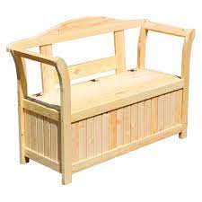 Gartenbox holzoptik auflagenbox 120cm kissenbox wasserdicht xxl gartentruhe grau. Promadino Friesenbank Mit Kissenbox Kaufen Bei Obi