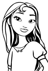 Check spelling or type a new query. Drawing Of Lucky Prescott Face Di Spirit Riding Free Coloring Page