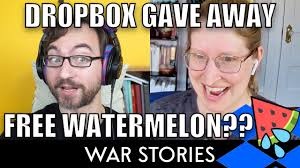 She Made DROPBOX Give Away FREE WATERMELON?? -Kate Rudolph