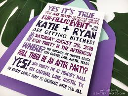 Check spelling or type a new query. 75 Fun Unique Wedding Invitations For Cool Couples Emmaline Bride