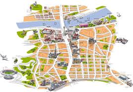 Stadtplan Linz Touristenkarte Stadtplan Linz