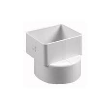 The pvc downspout adapter connects a 2 in. Shop Offset Downspout Adapters Gutter Supply