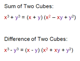 One way to solve the cubic is to first convert it into a let's derive a formula to convert our cubic into a quadratic. Basic Algebra Formulas