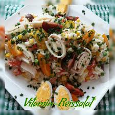 Dieser Vitamin Reissalat Ist Ganz Leicht Und Toll Mitzunehmen Das Rezept Findet Ihr Unter Myline24 De Ihr Geht Bei Myline Au Rezepte Mahlzeit Myline Rezepte