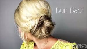 Bun barz pony o hairstyles. Ponyo Messy Bun