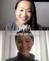 What does #AAPIHeritageMonth mean to star @fivel_stew and writer/director  Iris K. Shim? Hear them discuss the meaning of their heritage to #UmmaMovie 