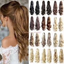 Black And Blonde Ombre Ponytail Thick Ponytail Clip In Hair Extension Claw Pony Tail Clip On Extensions As Real Clip In Ponytail Clip In Ponytail Extensions Clip In Hair Extensions