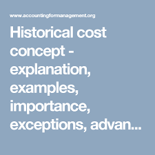 For example, the list contains argumentative, persuading and process analysis essay topics. Historical Cost Concept Explanation Examples Importance Exceptions Advantages Accounting For Management Cost Accounting Accounting Historical
