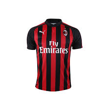 Ac milan's football kit is made by adidas and features innovative clothing technology to maximise the wearer's comfort and performance. Puma Ac Milan Home Jersey 18 19