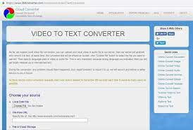 Quickly transcribe audio to text online in any language. Convert Video Into Text 6 Best Video To Text Converters