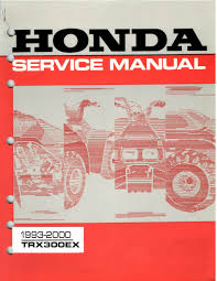 2001 raptor 660 wiring diagram. Honda Trx300ex Service Manual Pdf Download Manualslib