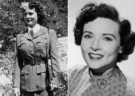 Circa 1941, long before she became the 'First Lady of Television,' a young  Betty White made a choice that defined her soul: she set aside her  burgeoning career to join the American
