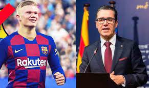 Borussia dortmund'da gösterdiği performansla bu sezon avrupa'ya damga vuran yıldız futbolcu erling haaland için barcelona ilk teması gerçekleştirdi. Barcelona Presidential Candidate Claims Erling Haaland Will Join Barcelona If He Wins The Election