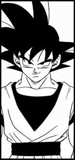 Ahh I Love Him Goku W Manga That Cute Smirk Dibujo De Goku Goku Dibujos