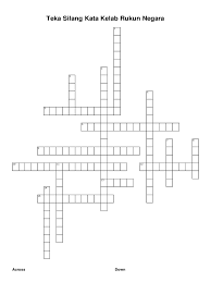 Tak kira apa kenapa awak semua mahu teka silang kata kelab rukun negara ini, kami bersedia berkongsi bahan tersebut. Jawapan Teka Silang Kata Rukun Negara