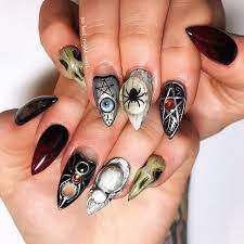 We have the perfect addition to your beauty routine. 12 Scarily Stunning Halloween Nail Designs Sonailicious