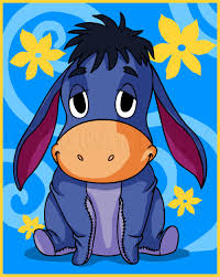 Disneys winnie the pooh eeyore womens leggings. How To Draw Baby Eeyore Step By Step Drawing Guide By Dawn Dragoart Com