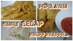 Kulit popia size besar (50 keping) 3 sudu tepung gandum sedikit air 2 setengah cawan nestum 5 sudu gula castor/halus (letak gamkan dihujungnya dengan bancuhan tepung yang pekat tadi tips: Resepi Biskut Popia Simpul Resepi Merory Sedap Betul