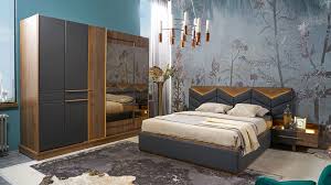 غرف النوم المودرن أسعد زهران للأثاث Living Room Furniture Styles Bed Furniture Design Bedroom Furniture Design