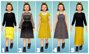 Mmfinds Sims 4 Cc Kids Clothing Sims 4 Children Sims 4 Dresses