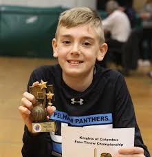 Knights of Columbus crowns free throw champions