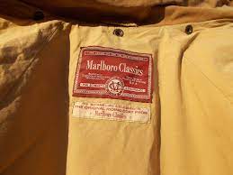 Iconic Vintage Marlboro Usa Man Riding Coat Western Equestrian Cowboy Coat Marlboro Labels Over 20 Marlboro Classic Button Studs Marlboro Button Studs Vintage Usa