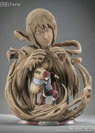 Naruto Gaara 3d Printing Model Stl 3d Printing Models Anime Figurines Anime Merchandise Action Figures