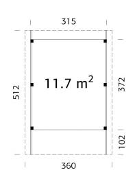 We did not find results for: Carport Karl 18 4 M Avec Poteaux 12x12 Cm Serres Et Abris