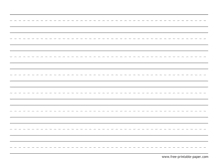 How to make a writing paper template in word. Kindergarten Writing Paper Free Printable Paper
