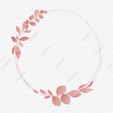 Sélectionnez le deuxième dégradé, celui qui va de la couleur de premier plan à transparent. Download This Pink Gold Floral Wreath Border Luxurious Shading Floral Transparent P Floral Wreaths Illustration Painted Floral Wreath Pink Floral Background