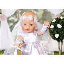 Kaufen sie hochzeitskleider jetzt zum kleinen preis online auf lightinthebox.com! Baby Born Boutique Deluxe Brautkleid 43cm Duo Shop De