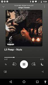 Nuts Lil Peep Lil Peep Beamerboy Peeps Spotify Screenshot