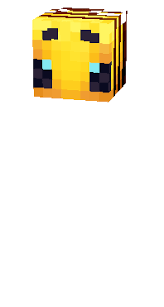 Fat bee was remixed from cake. Minecraft Bee Head Nova Skin