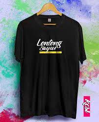 Aplikasi desain baju apa sajakah yang direkomendasikan oleh carisinyal? Jual Baju Kaos Desain Tulisan Lontong Sayur By Kcsl Jakarta Selatan Kcsl Store Tokopedia