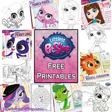 Print and color mother's day pdf coloring books from primarygames. Littlest Pet Shop Free Printables Coloring Pages And Activities Skgaleana