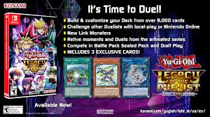 Yu Gi Oh Legacy Of The Duelist Link Evolution Out Now Konami Product Information