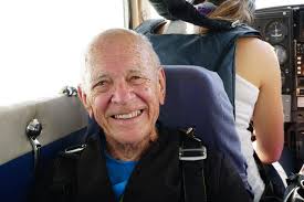Views from skydiving with Bruno Trahan, age 90
