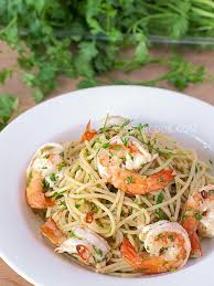 Prawns Aglio Olio Shrimp Aglio E Olio Recipe Olio Recipe Aglio E Olio Recipe Pasta Dishes